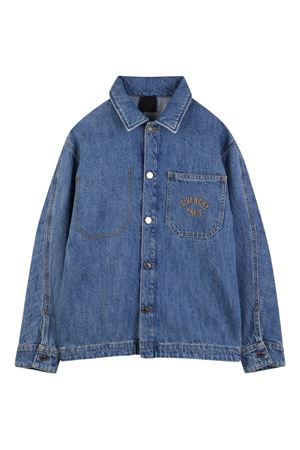 pocket logo shirt GIVENCHY KIDS | H31212Z25